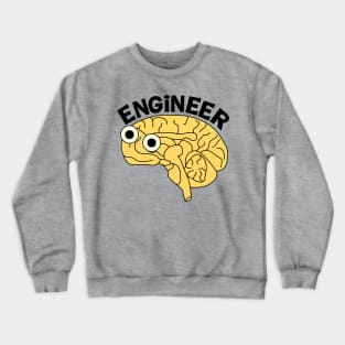 Brainy Engineer Crewneck Sweatshirt